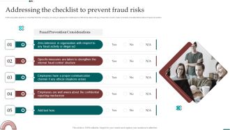 Scam Inquiry And Response Playbook Addressing The Checklist To Prevent Fraud Risks Brochure PDF
