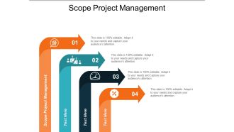 Scope Project Management Ppt Powerpoint Presentation Show Ideas Cpb