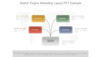 Search Engine Marketing Layout Ppt Example