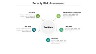 Security Risk Assessment Ppt PowerPoint Presentation Slides Grid Cpb