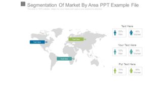 Segmentation Of Market By Area Ppt Example File