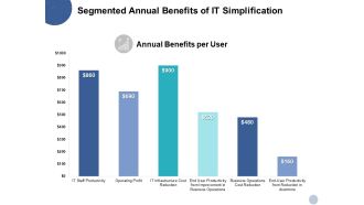 Segmented Annual Benefits Of It Simplification Ppt PowerPoint Presentation Styles Slide Portrait