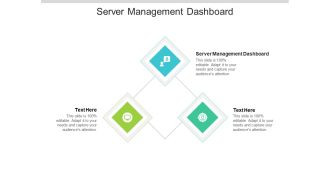 Server Management Dashboard Ppt PowerPoint Presentation Professional Icon Cpb Pdf