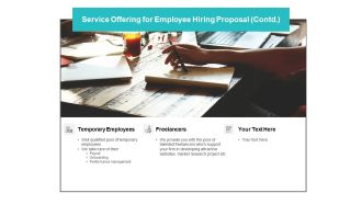 Service Offering For Employee Hiring Proposal Contd Ppt PowerPoint Presentation Icon Vector