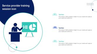Service Provider Training Session Icon Download PDF