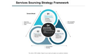Services Sourcing Strategy Framework Ppt PowerPoint Presentation Professional Graphics Tutorials