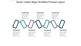 Seven Linked Steps Workflow Process Layout Ppt PowerPoint Presentation Summary Aids