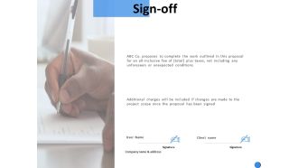 Sign Off Management Ppt Powerpoint Presentation Pictures Format