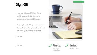 Sign Off Process Ppt PowerPoint Presentation Icon Graphics