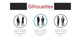 Silhouettes Ppt PowerPoint Presentation Summary Graphics Design