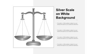 Silver Scale On White Background Ppt PowerPoint Presentation Portfolio Example File