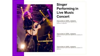 Singer Performing In Live Music Concert Ppt PowerPoint Presentation Gallery Slide Download PDF