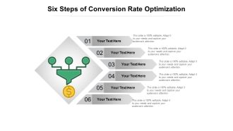 Six Steps Of Conversion Rate Optimization Ppt PowerPoint Presentation Styles Vector PDF