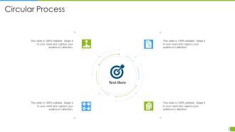 Software Development And IT Operations Infrastructure Development IT Circular Process Slides PDF