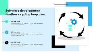 Software Development Feedback Cycling Loop Icon Themes PDF