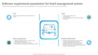 Software Requirement Parameters For Hotel Management System Themes PDF
