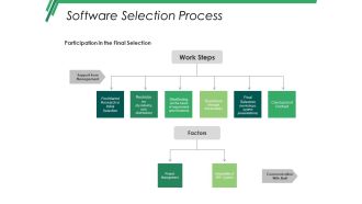 Software Selection Process Ppt PowerPoint Presentation Background Images