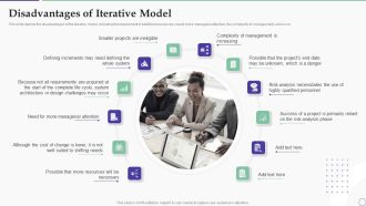 Solution Development Process Disadvantages Of Iterative Model Sample PDF