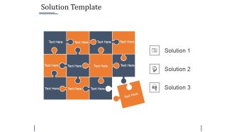 Solution Template Ppt PowerPoint Presentation Inspiration Templates