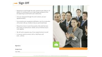 Speaking Engagement Sign Off Ppt Professional Visual Aids PDF