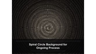 Spiral Circle Background For Ongoing Process Ppt Powerpoint Presentation Inspiration Outline