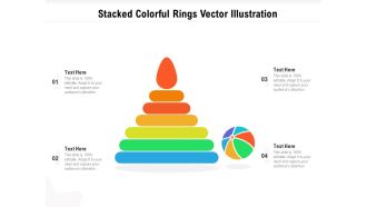Stacked Colorful Rings Vector Illustration Ppt PowerPoint Presentation Icon Example File PDF