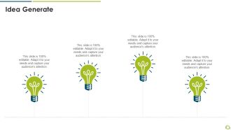 Stages Of Functional Process Development Planning Idea Generate Ideas PDF