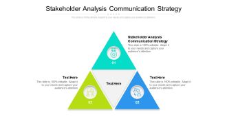 Stakeholder Analysis Communication Strategy Ppt PowerPoint Presentation File Example Introduction Cpb