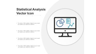 Statistical Analysis Vector Icon Ppt Powerpoint Presentation Layouts Tips