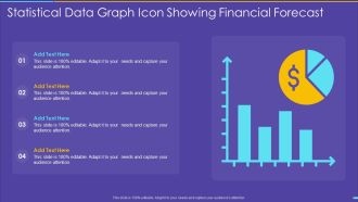 Statistical Data Graph Icon Showing Financial Forecast Rules PDF