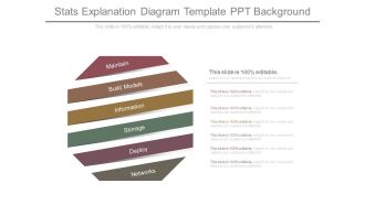 Stats Explanation Diagram Template Ppt Background