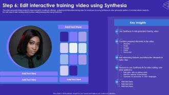 Step 6 Edit Interactive Training Video Using Synthesia Microsoft PDF