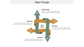 Step Change Ppt PowerPoint Presentation Layouts Graphics Cpb