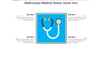 Stethoscope Medical Device Vector Icon Ppt PowerPoint Presentation File Slide PDF
