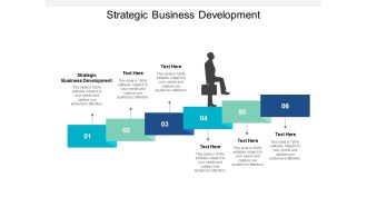 Strategic Business Development Ppt PowerPoint Presentation Pictures Background Designs Cpb