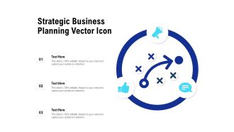 Strategic Business Planning Vector Icon Ppt PowerPoint Presentation Pictures Good PDF