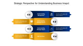 Strategic Perspective For Understanding Business Imapct Ppt PowerPoint Presentation Ideas Example Introduction PDF