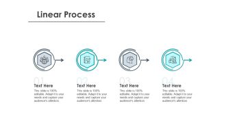 Strategic Plan For Companys Development Linear Process Ppt PowerPoint Presentation Infographics Designs