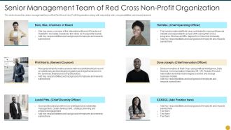 Strategic Planning Models For Non Profit Organizations Senior Management Team Sample PDF