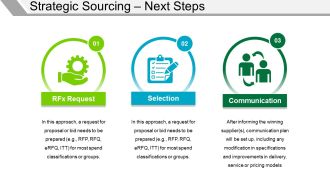 Strategic Sourcing Next Steps Ppt PowerPoint Presentation Layouts Vector