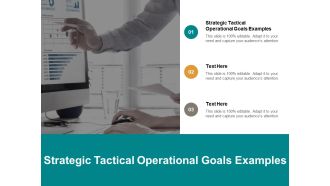 Strategic Tactical Operational Goals Examples Ppt PowerPoint Presentation File Master Slide Cpb