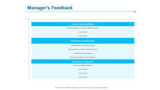 Strategic Talent Management Managers Feedback Ppt PowerPoint Presentation Ideas Gridlines PDF