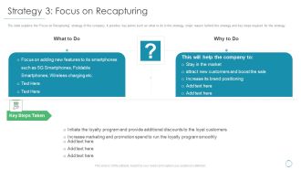 Strategy 3 Focus On Recapturing Ppt File Background Images PDF