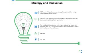 Strategy And Innovation Ppt PowerPoint Presentation Slides Visuals