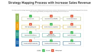Strategy Mapping Process With Increase Sales Revenue Ppt Professional Styles PDF