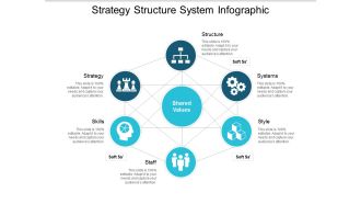 Strategy Structure System Infographic Ppt PowerPoint Presentation Portfolio Inspiration