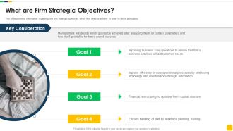 Strawman Proposal For Enterprise Critical Thinking What Are Firm Strategic Objectives Summary PDF