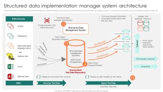 Structured Data Implementation Manager System Architecture Topics PDF