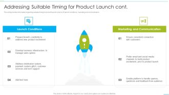 Successful Product Inauguration Management Addressing Suitable Timing Microsoft PDF