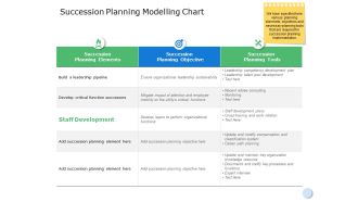 Succession Planning Modelling Chart Ppt Powerpoint Presentation File Professional